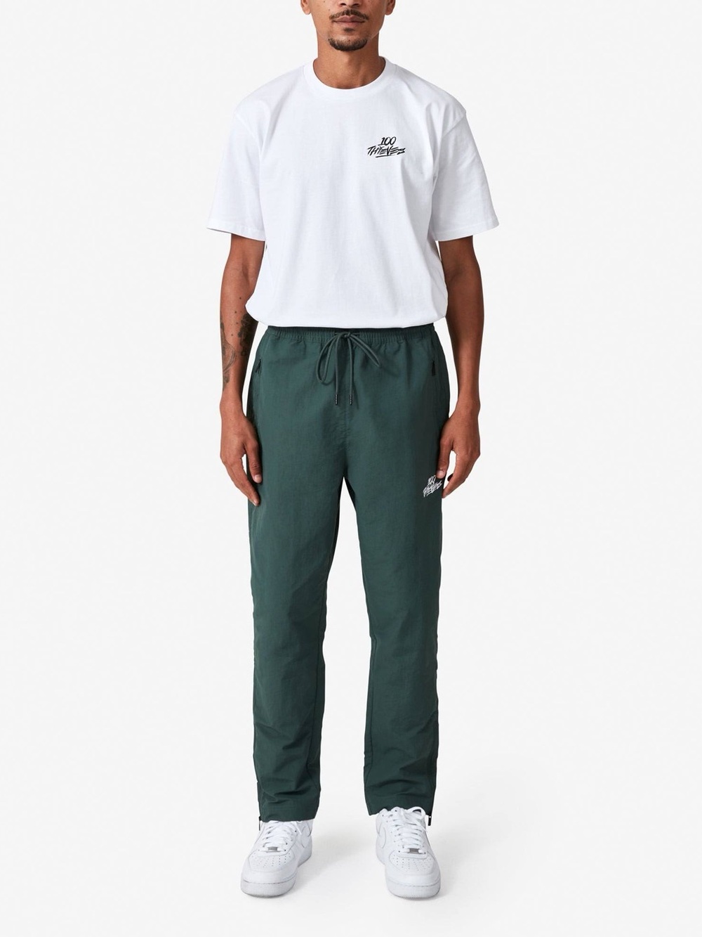 🆕 🎮🖤 100 Thieves Performance Jogger Pants – green 🖤🎮
